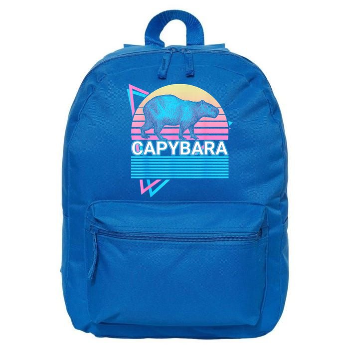 Capybara Retro 16 in Basic Backpack