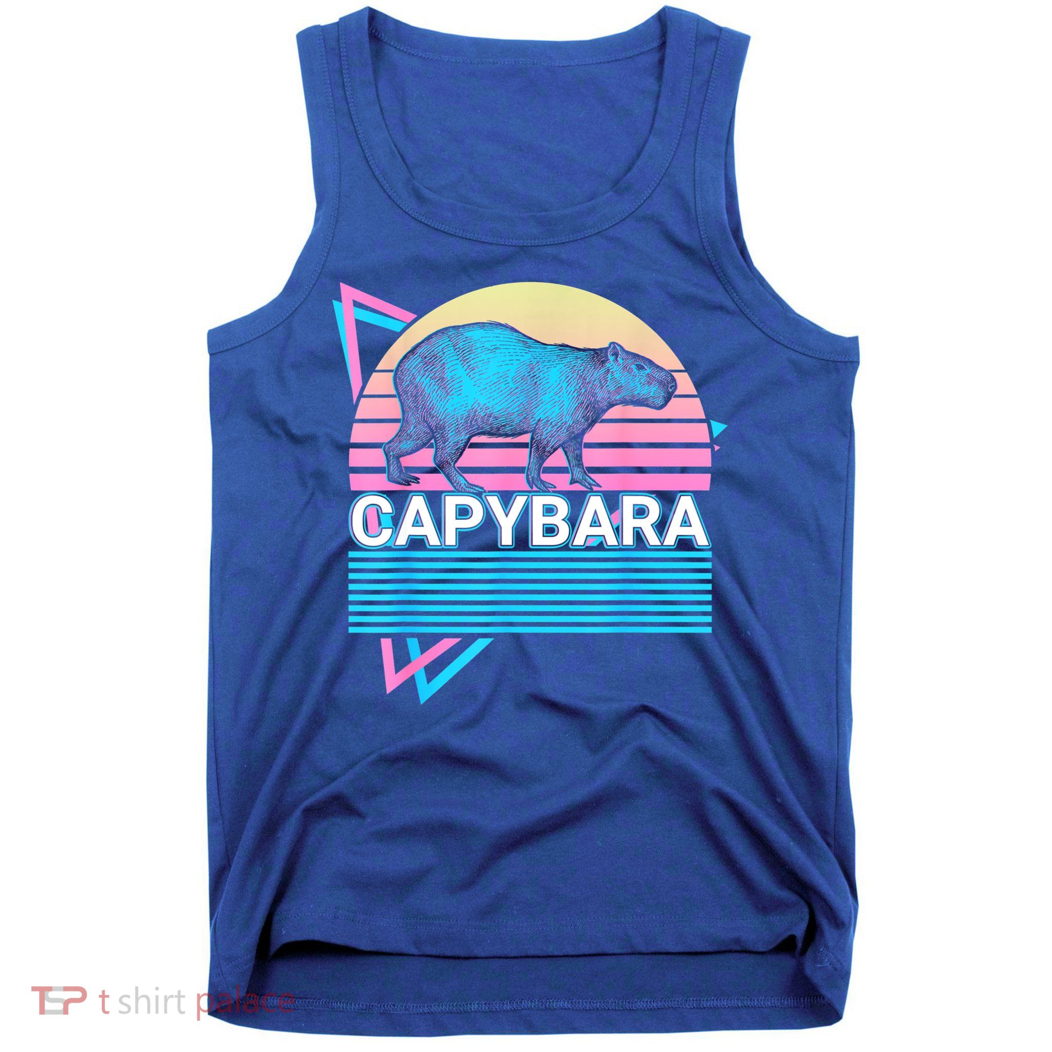 Capybara Retro Tank Top