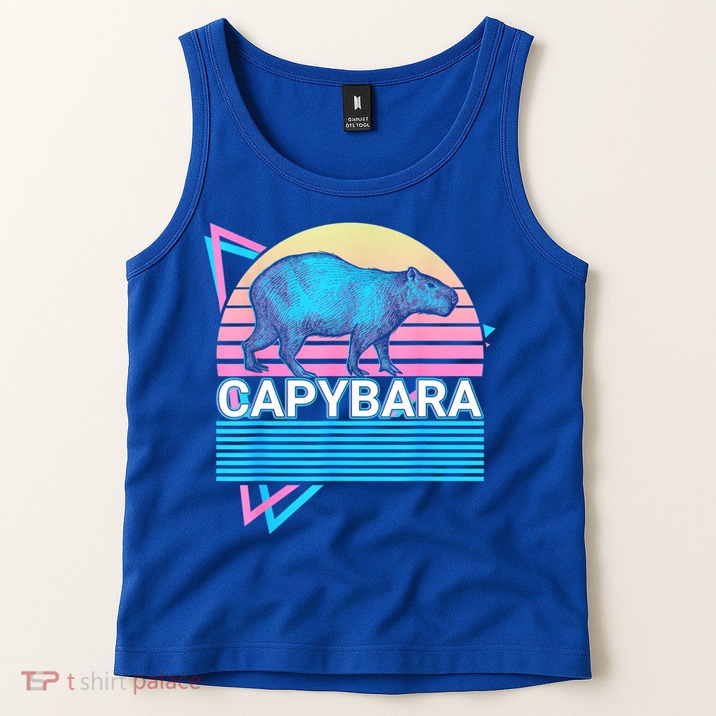 Capybara Retro Tank Top