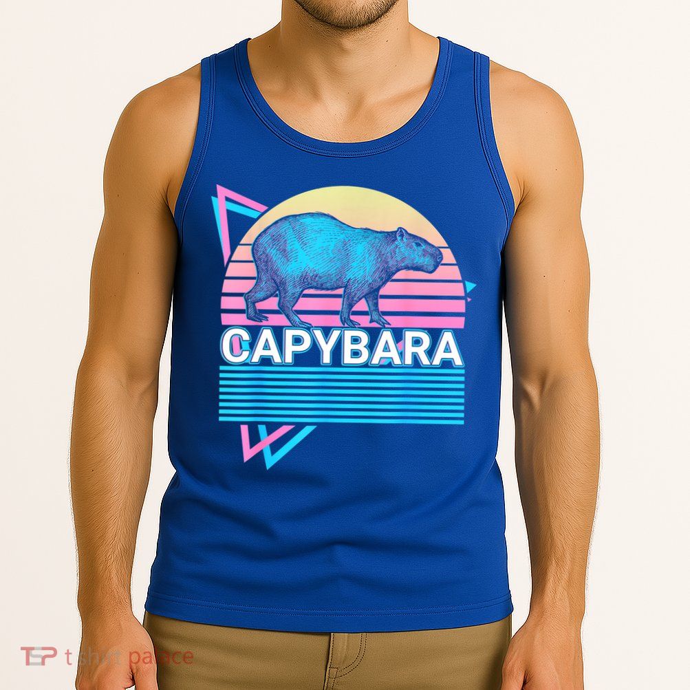 Capybara Retro Tank Top
