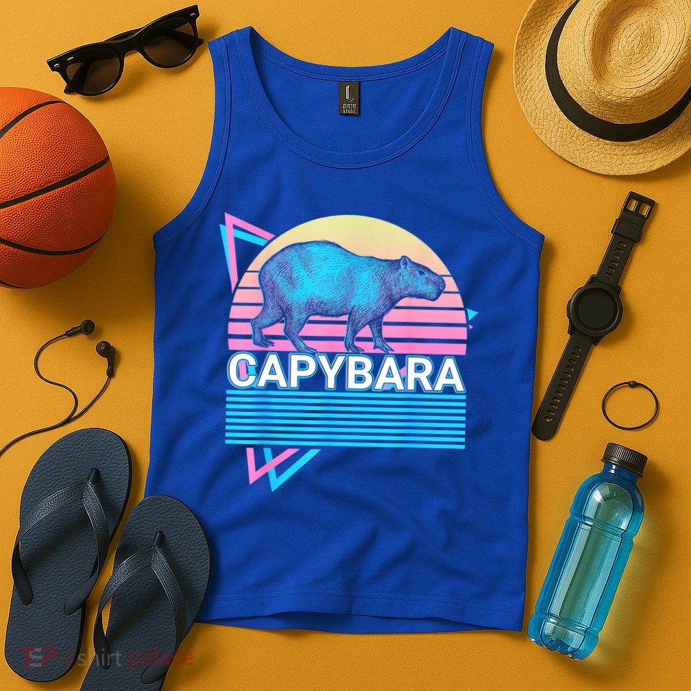 Capybara Retro Tank Top