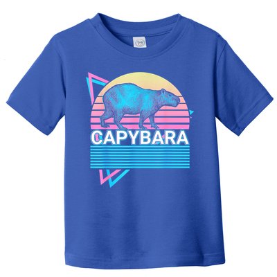 Capybara Retro Toddler T-Shirt