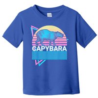 Capybara Retro Toddler T-Shirt