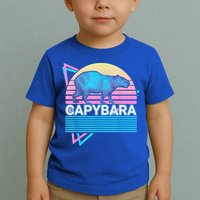 Capybara Retro Toddler T-Shirt