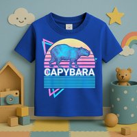 Capybara Retro Toddler T-Shirt