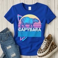 Capybara Retro Womens T-Shirt