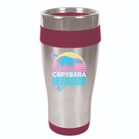 Capybara Retro 16oz Travel Tumbler