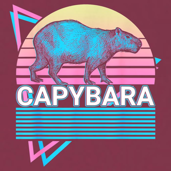Capybara Retro 16oz Travel Tumbler