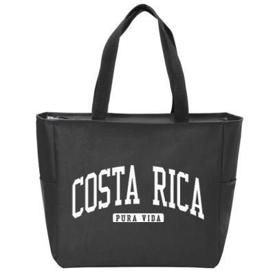 Costa Rica College Zip Tote Bag