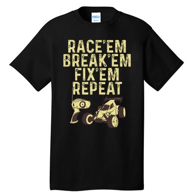 Cool Rc Car Rc Car Racing Race Lover Tall T-Shirt