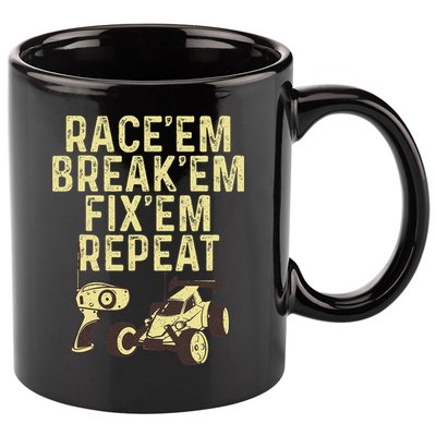 Cool Rc Car Rc Car Racing Race Lover 11oz C Handle Ceramic Mug