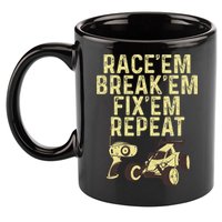 Cool Rc Car Rc Car Racing Race Lover 11oz C Handle Ceramic Mug