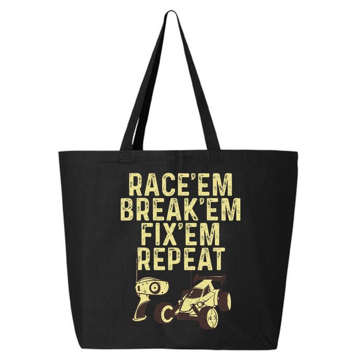 Cool Rc Car Rc Car Racing Race Lover 25L Jumbo Tote