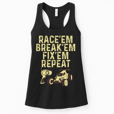 Cool Rc Car Rc Car Racing Race Lover Womens Tank Top