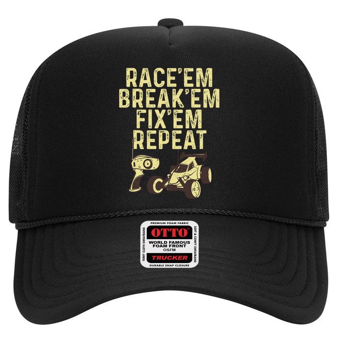 Cool Rc Car Rc Car Racing Race Lover Hat