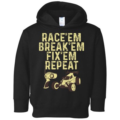 Cool Rc Car Rc Car Racing Race Lover Toddler Hoodie