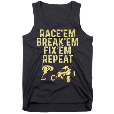 Cool Rc Car Rc Car Racing Race Lover Tank Top