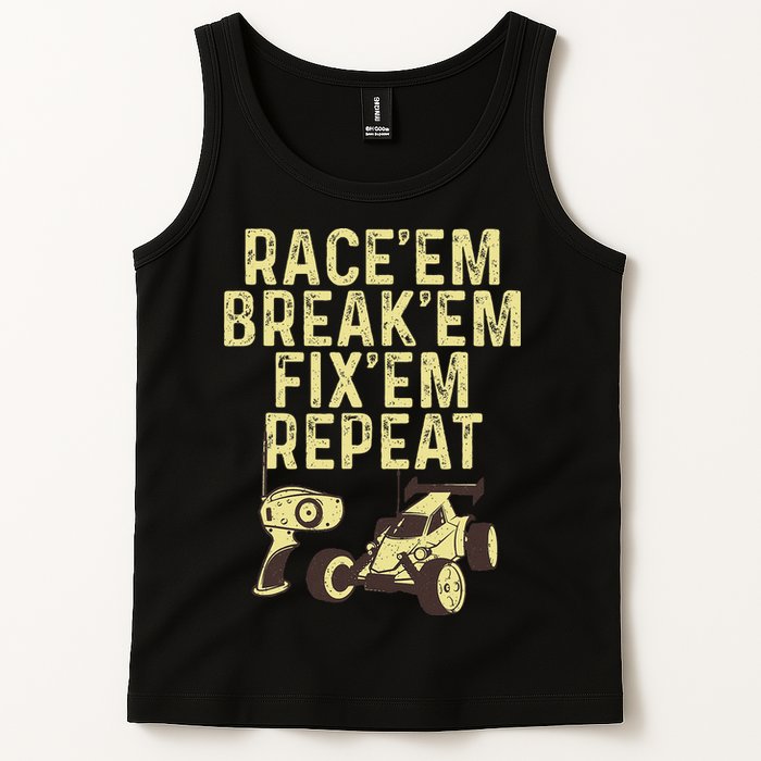 Cool Rc Car Rc Car Racing Race Lover Tank Top