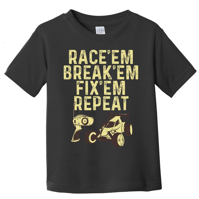 Cool Rc Car Rc Car Racing Race Lover Toddler T-Shirt