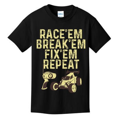 Cool Rc Car Rc Car Racing Race Lover Kids T-Shirt