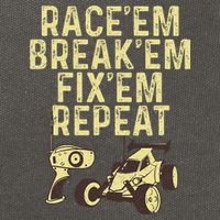 Cool Rc Car Rc Car Racing Race Lover Cotton Canvas Backpack