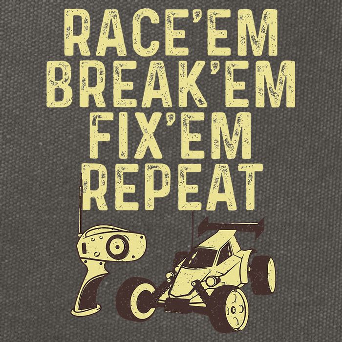 Cool Rc Car Rc Car Racing Race Lover Cotton Canvas Backpack