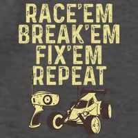 Cool Rc Car Rc Car Racing Race Lover Vector Backpack