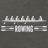 College Rowing Crew Row Team Boat Cotton Canvas Backpack