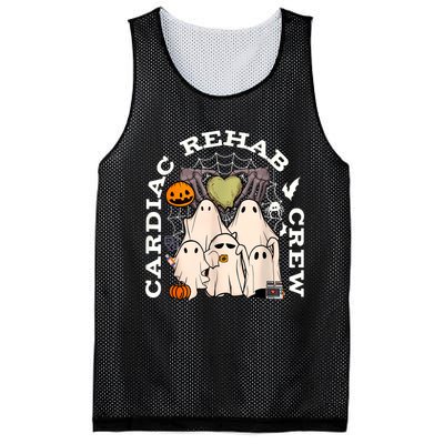 Cardiac Rehab Crew Rehab Nurse Spooky Halloween Mesh Reversible Basketball Jersey Tank