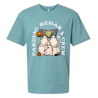 Cardiac Rehab Crew Rehab Nurse Spooky Halloween Sueded Cloud Jersey T-Shirt