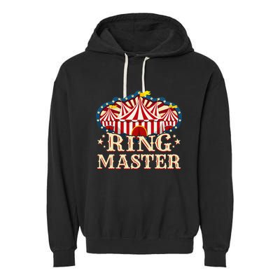Circus Ringmaster Garment-Dyed Fleece Hoodie