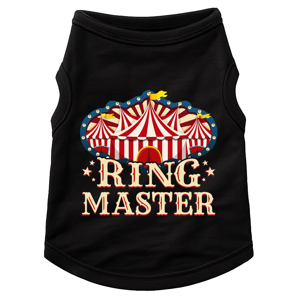 Circus Ringmaster Doggie Tank