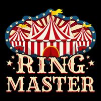 Circus Ringmaster 7-Panel Snapback Hat