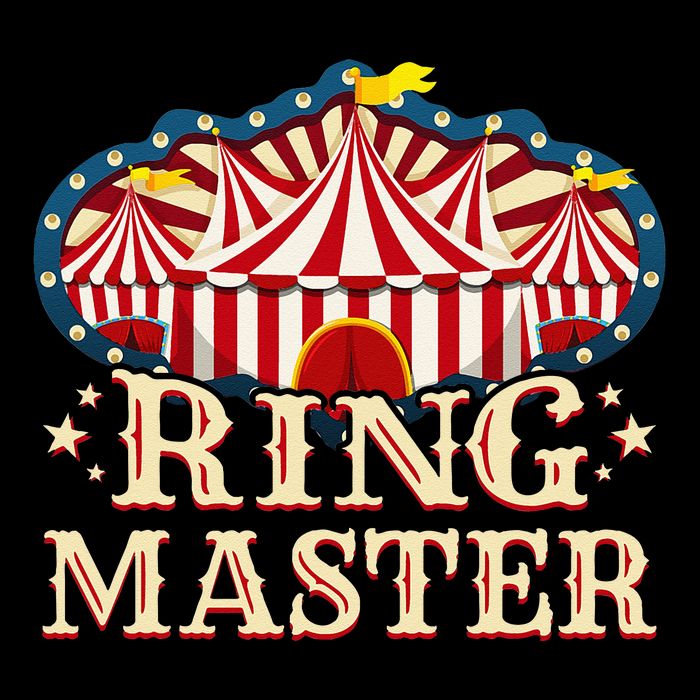 Circus Ringmaster 7-Panel Snapback Hat