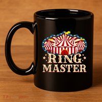 Circus Ringmaster 11oz C Handle Ceramic Mug