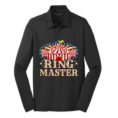 Circus Ringmaster Silk Touch Performance Long Sleeve Polo