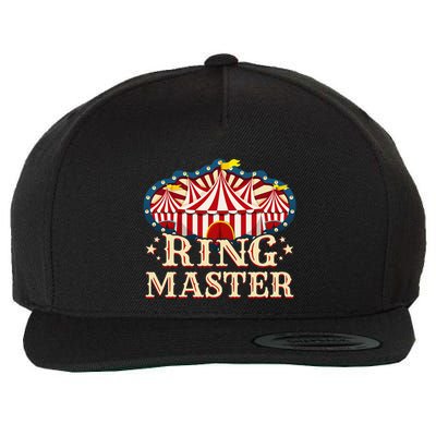 Circus Ringmaster Wool Snapback Cap