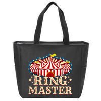 Circus Ringmaster Zip Tote Bag