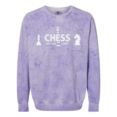 Chess Records Defunct Record Label Colorblast Crewneck Sweatshirt