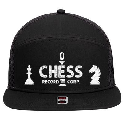 Chess Records Defunct Record Label 7 Panel Mesh Trucker Snapback Hat