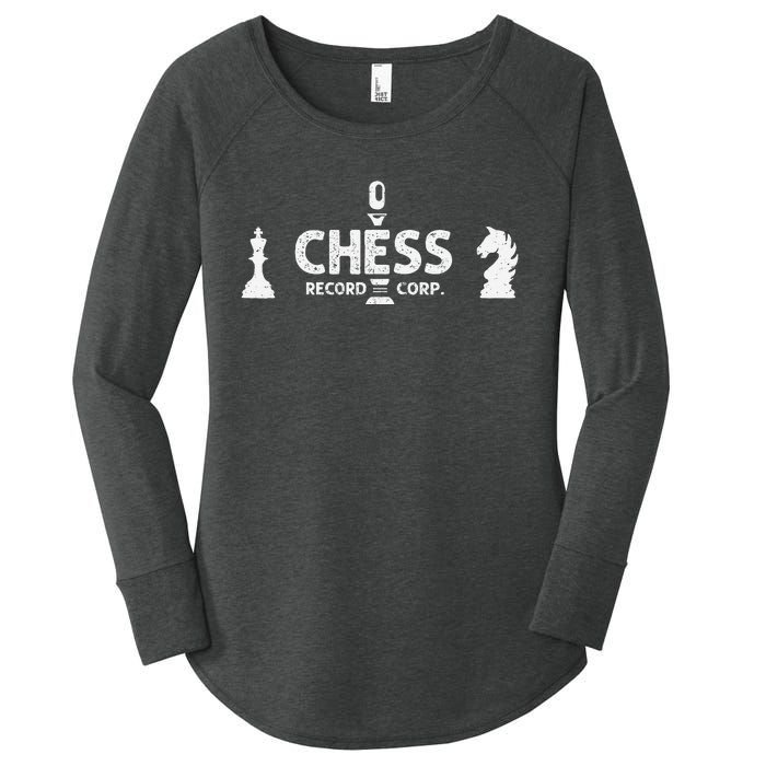 Chess Records Defunct Record Label Women's Perfect Tri Tunic Long Sleeve Shirt