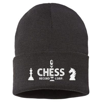 Chess Records Defunct Record Label Sustainable Knit Beanie