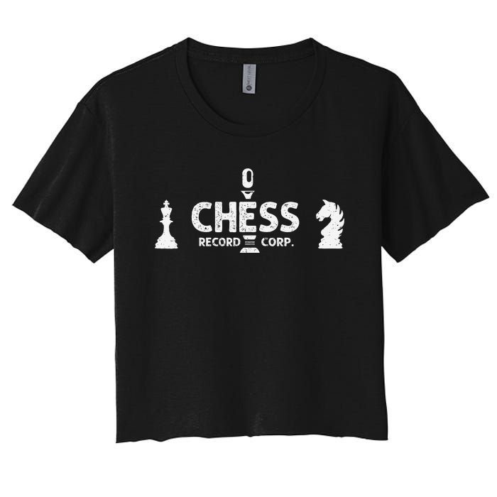 Chess Records Defunct Record Label Women's Crop Top Tee