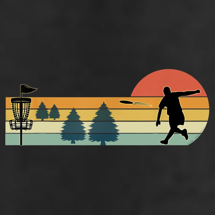 Cool Retro Disc Golf Sport TShirt Cool Comfort Performance Bucket Hat