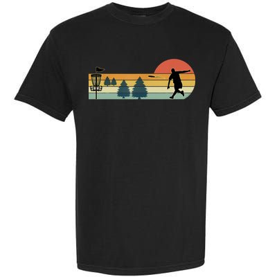 Cool Retro Disc Golf Sport TShirt Garment-Dyed Heavyweight T-Shirt
