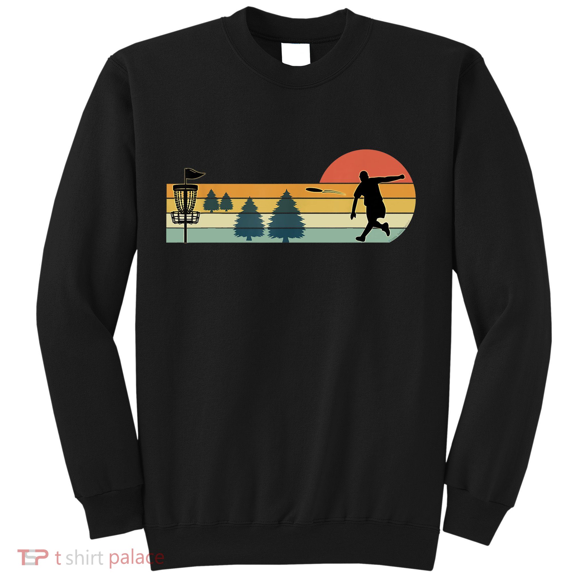 Cool Retro Disc Golf Sport TShirt Sweatshirt