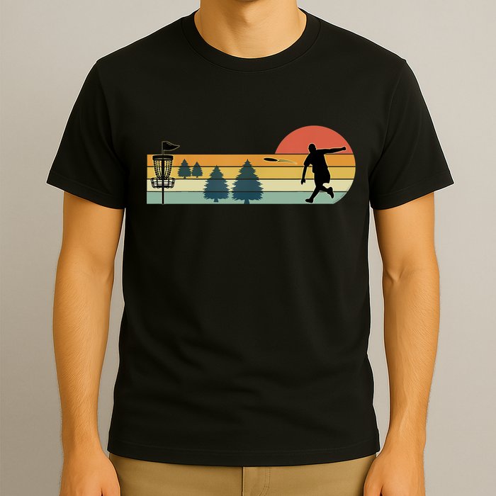 Cool Retro Disc Golf Sport TShirt T-Shirt