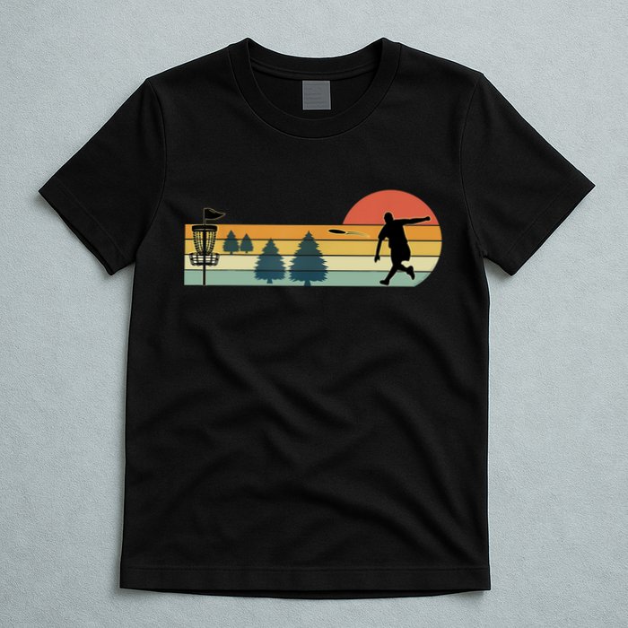 Cool Retro Disc Golf Sport TShirt T-Shirt