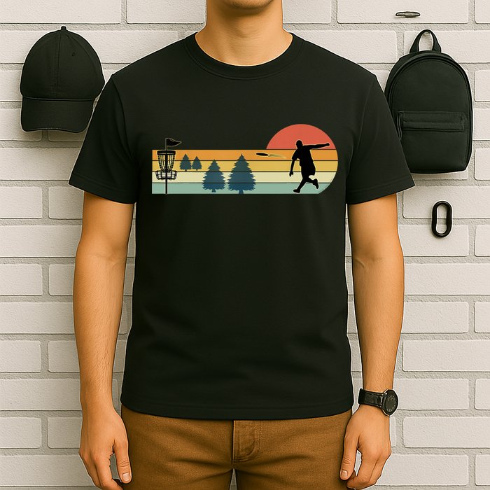 Cool Retro Disc Golf Sport TShirt T-Shirt