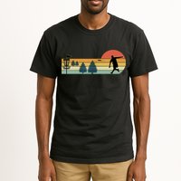 Cool Retro Disc Golf Sport TShirt Tall T-Shirt